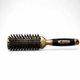 Профессиональная щетка Salon Professional 1375 RPT gold для полировки и вытяжки волос. Золотистая комбинированная массажка. - изображение 2