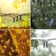 Гирлянда на солнечной батарее 150м 1500LED теплый белый для улицы с пультом управления и USB питанием - изображение 6