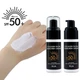Набір 2в1 база під макіяж праймер для обличчя RUA SPF 50 кольорова палітра триколірна - зображення 7