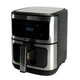 Аерофритниця Hoffmans HM-791 Pro Chef Edition потужність 1000 Вт 6 режимів нержавіюча сталь срібляста безмасляна фритюрниця - зображення 3