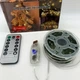 Гирлянда светодиодная на USB 50м 100 светодиодов RGB с пультом управления для новогоднего декора - изображение 10