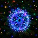 Гирлянда роса светодиодная 100м 2500LED с пультом управления холодный белый USB для новогоднего оформления - изображение 4