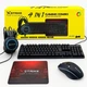 Комплект клавіатура миша RGB USB килимок навушники XSTRIKE XS-2030 для ігор чорний метал силіконове покриття - зображення 1