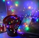 Гирлянда Роса фейерверк 100 м 2000LED с пультом управления динамическое свечение серебристый провод разноцветная - изображение 5