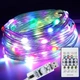 Гірлянда світлодіодна 20м 200 LED мультиколор з пультом для новорічного оформлення ялинки - зображення 1