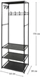 Вешалка для одежды Fabrika STORE с полками (FK-WH3012) - изображение 4
