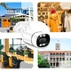 WIFI камера видеонаблюдения 3MP IP купольная с датчиком движения цветная 1920x1080 угол обзора 355 C16 TUYA цвет белый - изображение 7