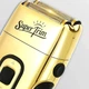 Электробритва VGR Super Trim V-332 аккумуляторная с дисплеем 4 насадки время работы 150 минут зарядка 2 часа золотистая - изображение 4