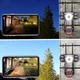 4G камера видеонаблюдения с тремя объективами поворотная IP камера с датчиком движения цветное изображение для внутреннего и наружного использования черного цвета - изображение 8