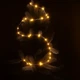Гирлянда Конский хвост LED 2 м 20 нитей 400 светодиодов теплый белый USB мощность 4 Вт напряжение 6 В IP 65 для новогодней елки - изображение 6