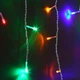 Гирлянда водопад 320LED 3х2м разноцветная для украшения окон с 8 режимами свечения и солнечным питанием - изображение 9