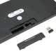 Набор беспроводная мини клавиатура и мышка USB черный универсальный комплект периферии Wireless 902 - изображение 8
