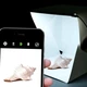 Фотобокс белый с подсветкой 22х21х21см 14 цветных режимов 3 смешанных режима USB питание от сети 220 В ABS-пластик - изображение 2