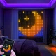 Різнокольорова смарт гірлянда завіса 3x2м 400 LED з пультом USB для вікон RGB динамічна - зображення 4
