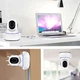 Поворотна IP камера відеоспостереження HD WIFI з ІЧ підсвічуванням 355 градусів для внутрішнього використання біла - зображення 9