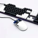 Проводная мембранная клавиатура с подсветкой и RGB мышь USB комплект для ПК и ноутбука XSTRIKE X-1011 черный - изображение 3