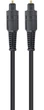 Кабель оптичний Cablexpert Toslink 7.5 м Black (CC-OPT-7.5M) - изображение 1