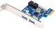 Контролер SilverStone EC04-P PCI-E to 2 x USB 3.0 (зовнішіні) + 19 pin порт (USB 3.0 внутрішній) (SST-EC04-P) - зображення 1