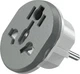 Переходник (AU/ US/ UK/ CN) на Евро розетку WireLab WN-18 16A 250V Grey (43733) - изображение 1