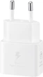 Мережевий зарядний пристрій Samsung 25W Type-C White (EP-T2510NWEGEU) - зображення 3