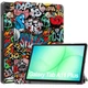 Чехол Ultra Slim Samsung Galaxy Tab A11 Plus (2025) SM-X230, SM-X236 принт Graffiti - изображение 1