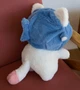 Мягкая игрушка кот в костюме акулы 45 см - изображение 2