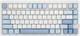 Бездротова ігрова механічна клавітура MCHOSE G75 V2 White-blue 10000mAh, 75%, Hot-Swap, RGB, 2.4GHz/Bluetooth/USB, ENG + UA - изображение 1