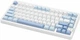 Бездротова ігрова механічна клавітура MCHOSE G75 V2 White-blue 10000mAh, 75%, Hot-Swap, RGB, 2.4GHz/Bluetooth/USB, ENG + UA - изображение 3