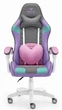 Кресло геймерское компьютерное Hell's Rainbow Violet-Mint ткань (5904204981637) - изображение 1