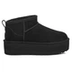Угги зимние черные Classic Ultra Mini Platform Black 36р - 22см - изображение 1