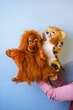М'яка іграшка на руку Hansa серія Puppet Малюк орангутанг 25х22 см - зображення 5