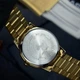 Чоловічий годинник Casio MTP-V002G-1B золотистий - изображение 7