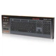 Клавіатура REAL-EL RK-715W Wireless/Bluetooth Black/Gray (EL123100051) - зображення 8
