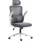 Офисное кресло GT Racer X-5728 White/Gray [125606] - изображение 3
