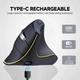 Вертикальная мышь беспроводная JOMAA D1527 аккумулятором RGB подсветкой 2,4G+Bluetooth - изображение 5