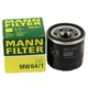 Фильтр масляный Mann MW64/1 - изображение 3
