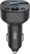 FM-трансмітер модулятор XO BCC18 Smart Bluetooth USB з дисплеєм чорний - изображение 2