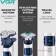 Мужская аккумуляторная электробритва VGR V-328 - изображение 2