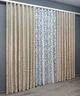 Комплект штор VR-Textil Жакард Вензель 100х270 2шт і Тюль 300х270 416ш-1147т Бежевий з білим 71-100/1 - зображення 3