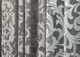 Комплект штор VR-Textil Жакард Вензель 150х270 2шт і Тюль 400х270 293ш-1147т Сірий з білим 71-098/3 - зображення 7