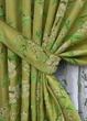 Комплект штор VR-Textil Лен Прованс 200х265 2шт и Тюль 500х265 1726ш-1809т Оливковый с белым 71-106/6 - изображение 4