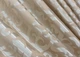 Комплект штор VR-Textil Жакард Вензель 100х270 2шт і Тюль 300х270 416ш-1147т Бежевий з білим 71-100/1 - зображення 6