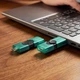 USB Flash Kingston DataTraveler Duo 128GB USB Type-A/ USB Type-C Black/Green, Retail - зображення 6