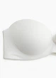 Бюстгальтер балконет невидимка супер push-up со съемными бретелями H&M 75C белый (13710) - изображение 5