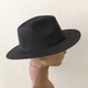 Фетровий капелюх з широкими полями Honey Fashion Accessories 56-57р чорний (13-61) - изображение 4