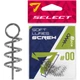 Штопор для силикона Select Soft Lures Screw #00 13mm (8 шт/уп) - изображение 1