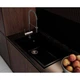 Кухонна мийка Miraggio Lagoon 760 black shine - изображение 3