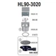 Трап для балконів і терас Hutterer&Lechner HL90 3020 горизонтальний - изображение 2