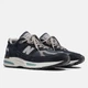 Синие замшевые кроссовки New Balance 991v2 MiUK 40 (7) 25 см (U991NV2) - изображение 2