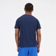 Мужская синяя футболка New Balance RC Essential 46 (S) (MT41253NNH) - изображение 2